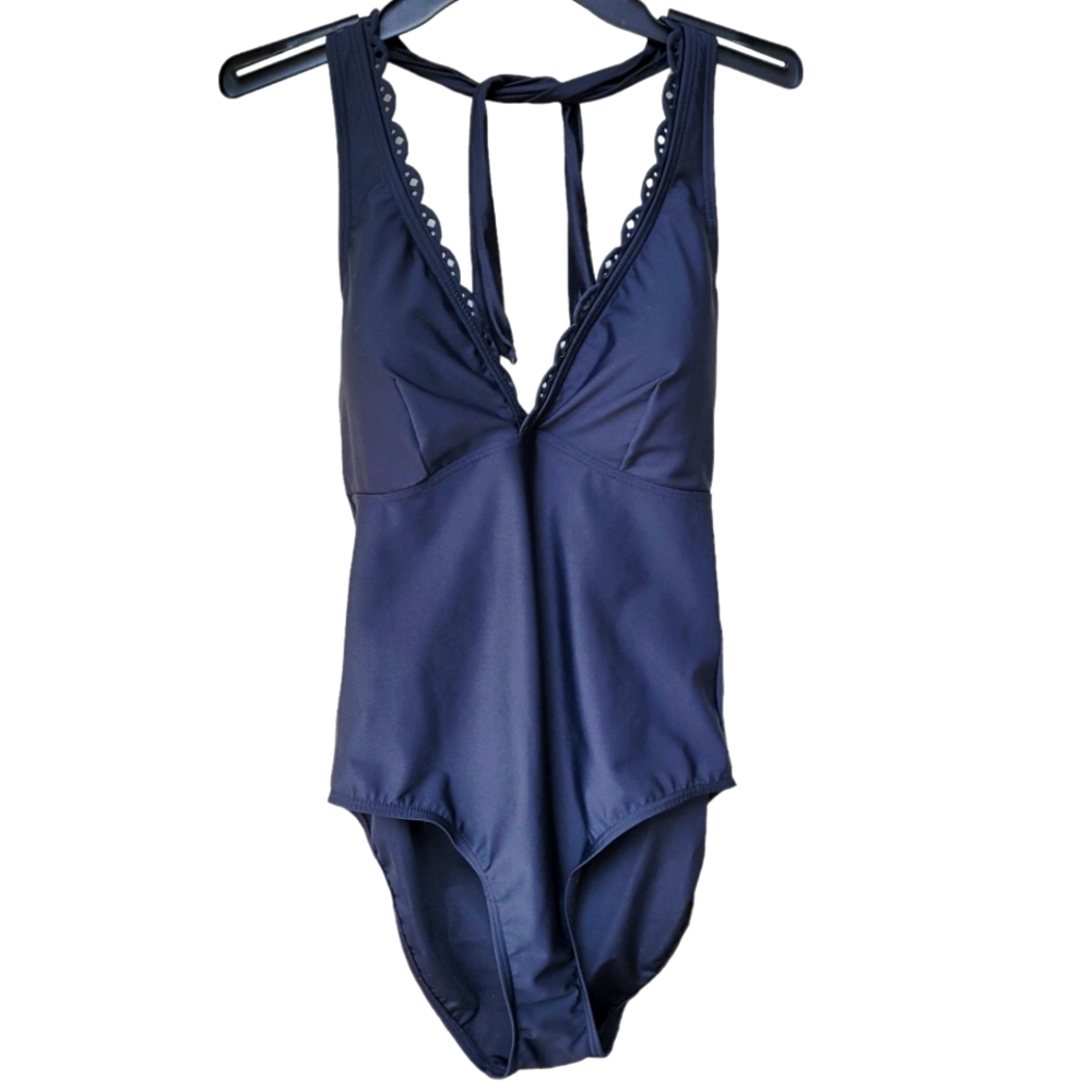 Fantasizer Halter Molded Cup One-Piece Swim Suit Size 8